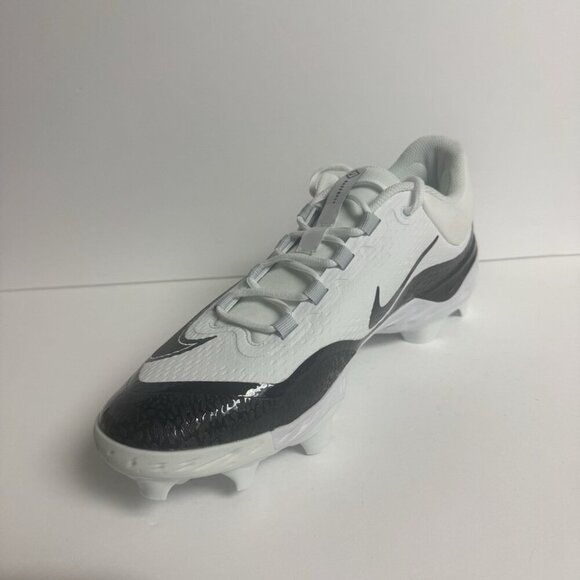 Nike Men’s Alpha Huarache Low Baseball Cleat White Size 13 M main image 5